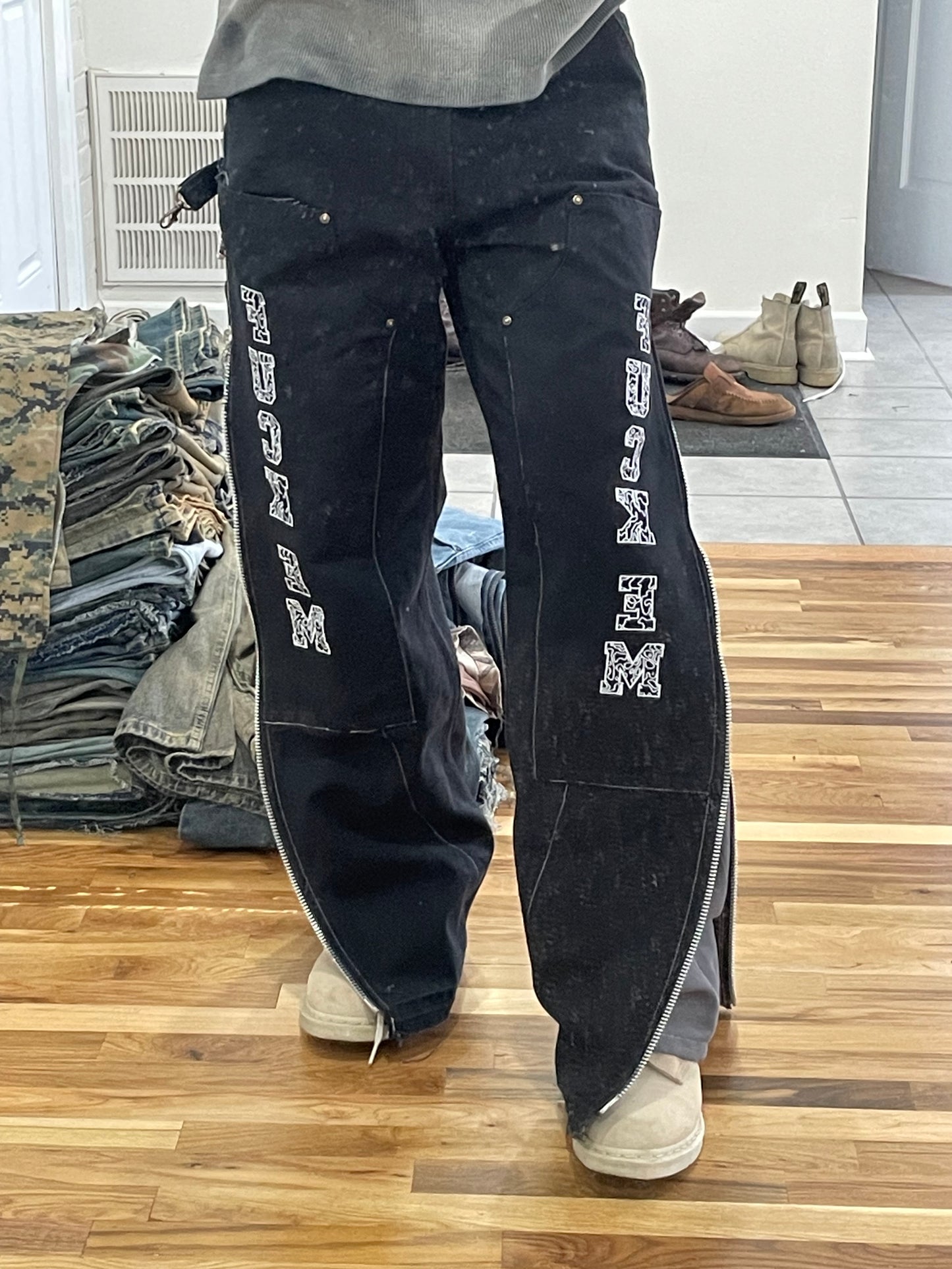 Brown Carpenter Pants