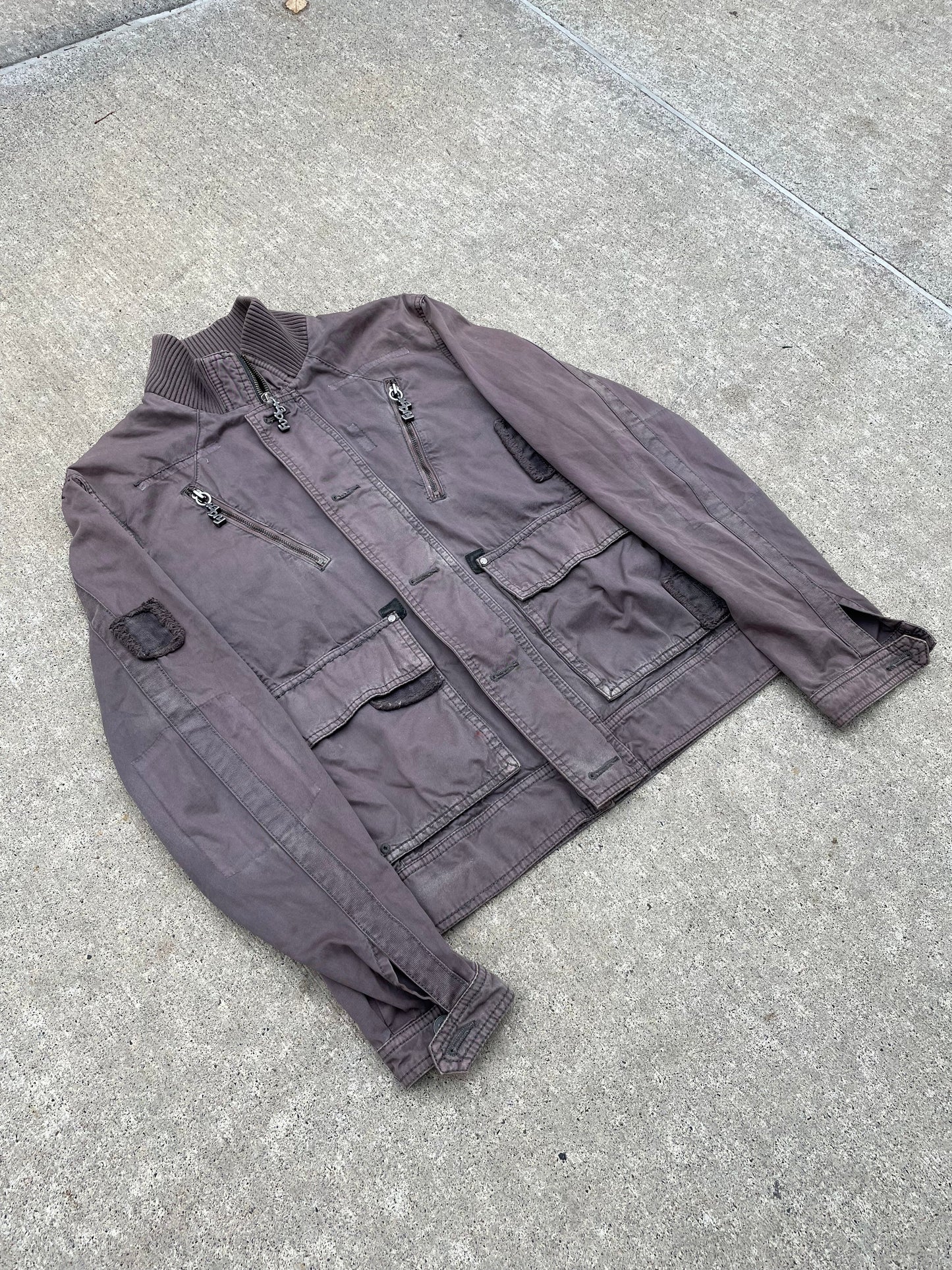 Purple Flight Jacket