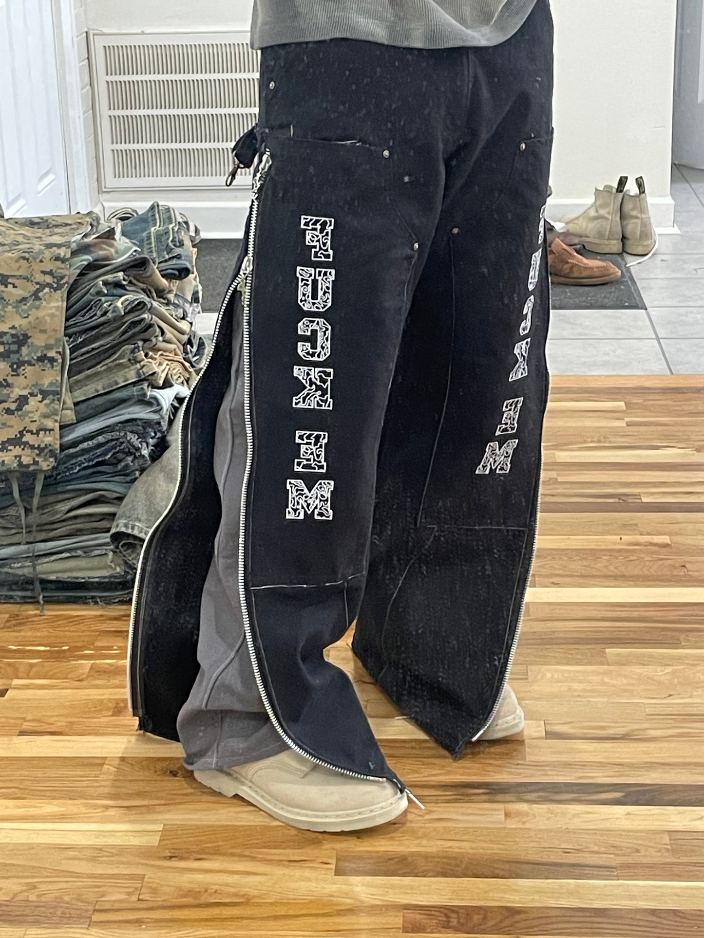 Brown Carpenter Pants