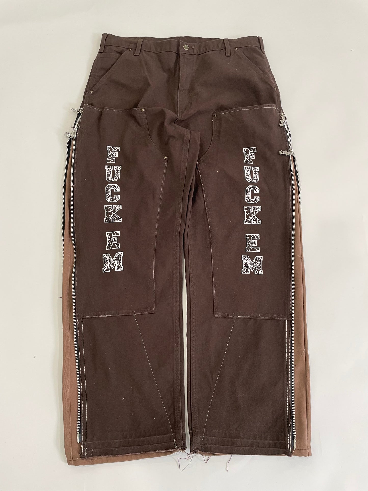 Brown Carpenter Pants