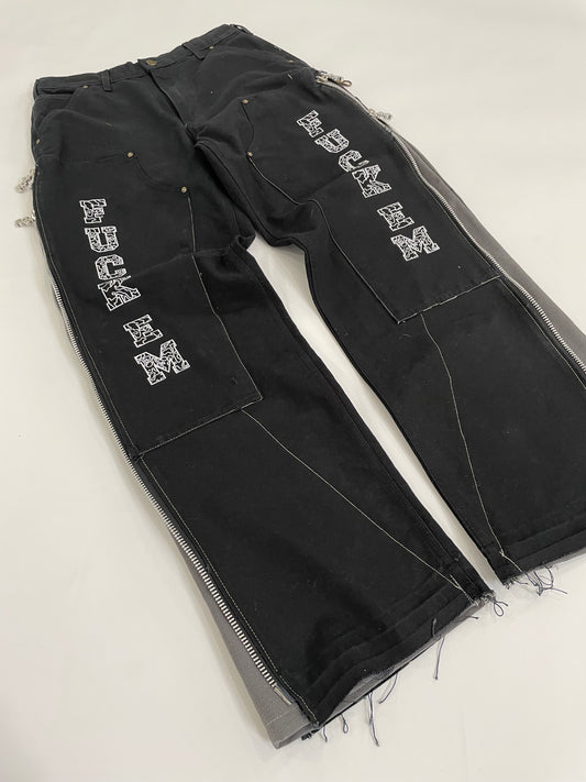 Black Carpenter Pants