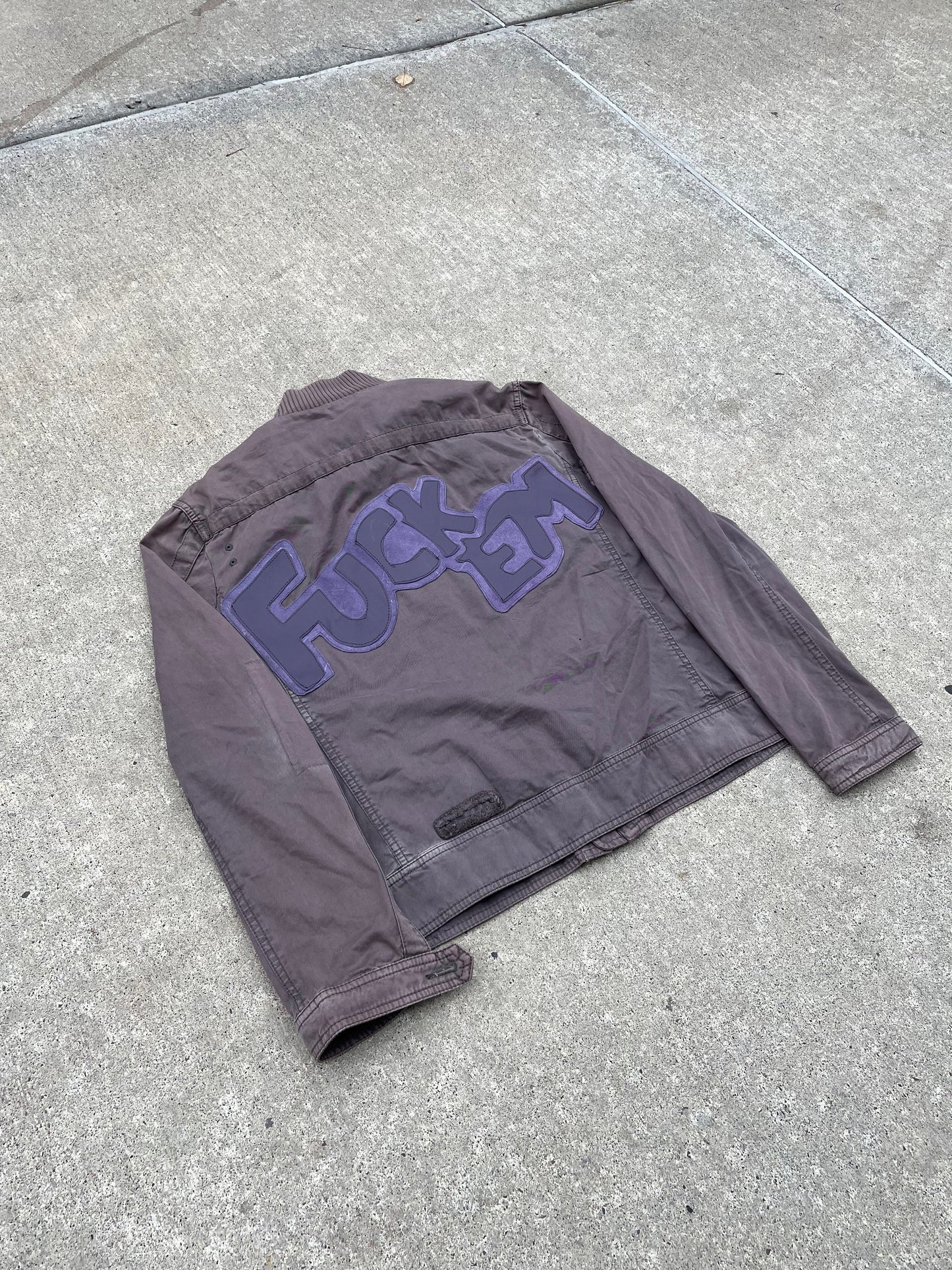 Purple Flight Jacket