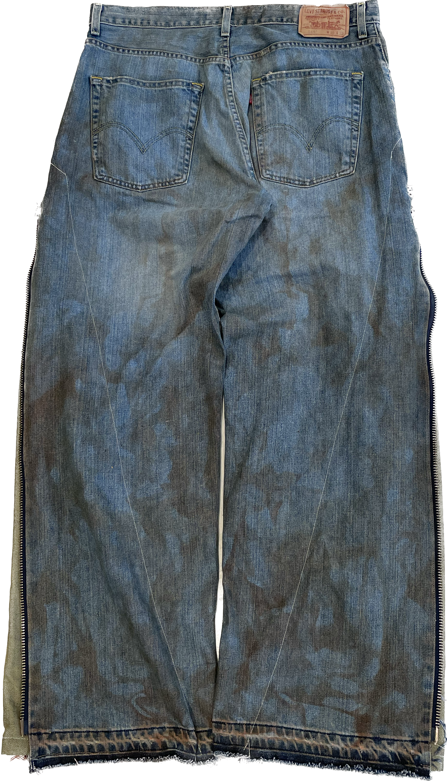 “Worn once” denim