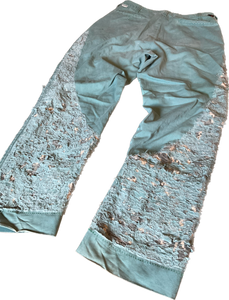 Half Boro Teal Denim