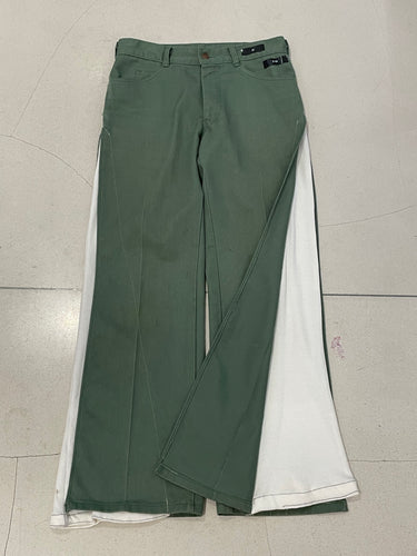 Green Waffle Pant